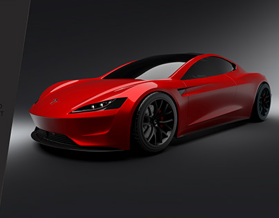 Tesla roadster Alias Subdivision Model