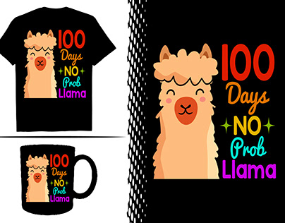 100 Days of school T-shirt Design