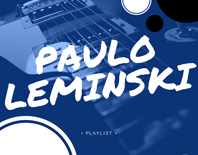 Spotify Paulo Leminski Playlist Cover (6 Ways)