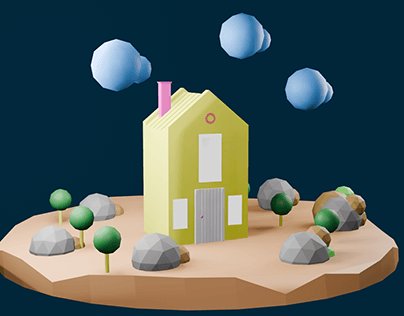 Low Poly Model 6 : House