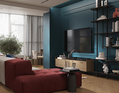 Project thumbnail - ECLECTIC APARTMENT