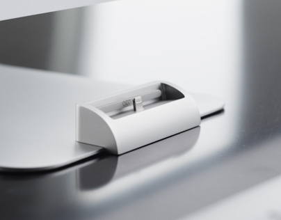 OCDock - iPhone charging dock that mounts to iMac stand