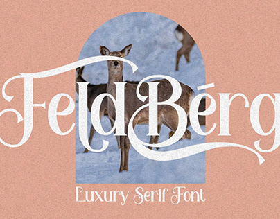 Free Elegant Luxury Serif Font - Feldberg Font