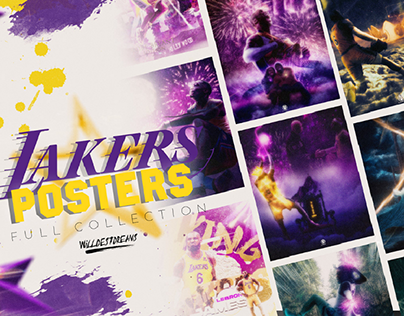 Project thumbnail - LAKERS POSTEERS | Full Collection