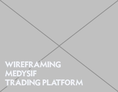 Trading Platform Wireframes