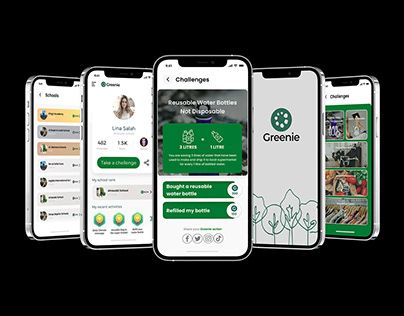 Greenie App UI/UX Design