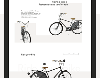 Web design bike