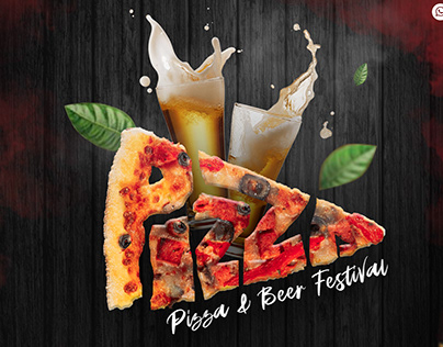 Pizza and Beer Festival Creative Posts