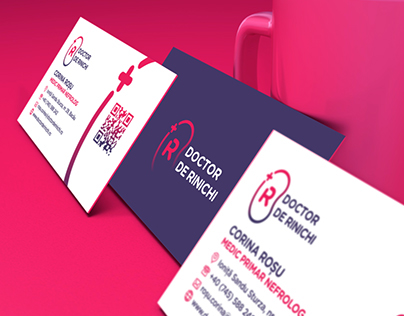 Doctor de rinichi - Logo, Brand Identity & Web Design