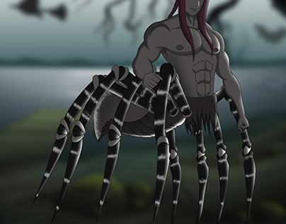 humanoid spider