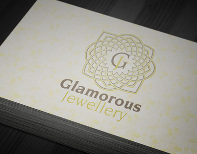 Glamorous Jewelry Gallery Business Card