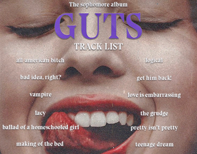 Guts the sophomore album by olivia rodrigo
