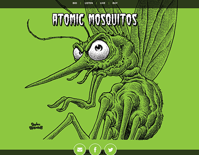 Atomic Mosquitos Website