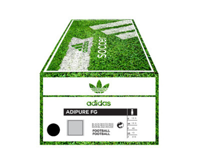 Adidas Adipure shoebox mock-up