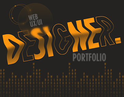 Web designer portfolio website