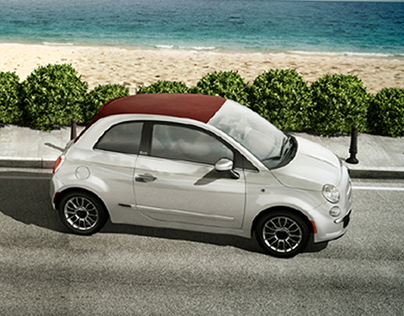 FIAT 500 REAR PROXIMITY ALERT PRINT CAMPAIGN.