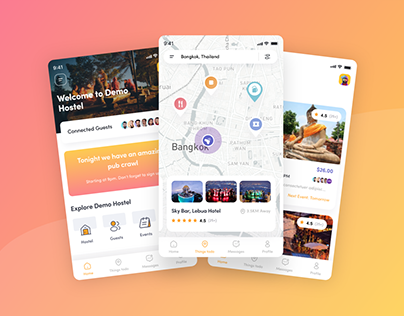 Events / Travel / Activities Exploring App