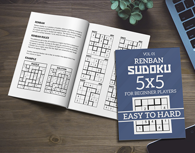 Easy To Hard Renban Sudoku 5x5 For Beginners Vol 01