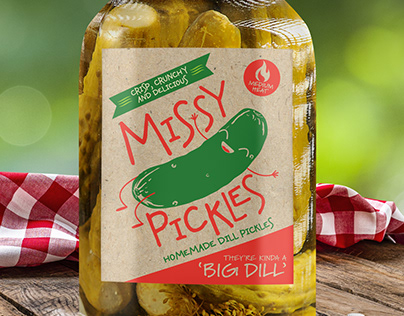 Missy Pickles Brand Design