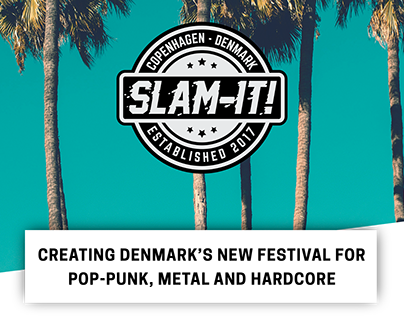 Slam-It! Festival - art direction/branding