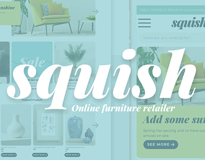 Online Furniture Retailer | Squish