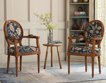 Buy Zen Dining Chair (Dusky Leaf) Online