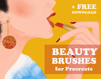 Beauty Brushes for Procreate + FREE BRUSHES