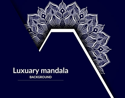 Luxuary mandala background Design