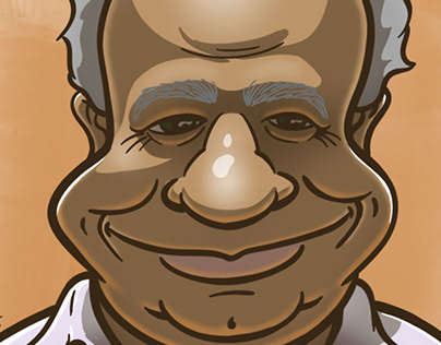 Caricature of my grandfather