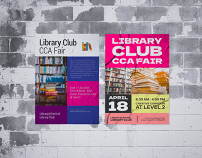 Library Club CCA Fair Handouts