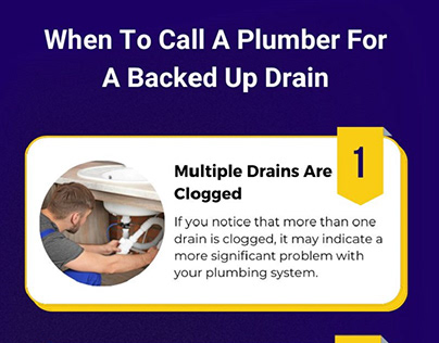 When To Call A Plumber For A Backed Up Drain?