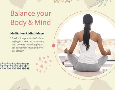 Balance your body and mind