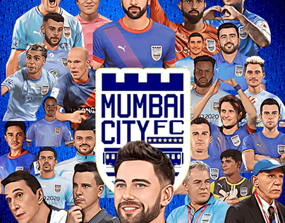 Mumbai City FC Fan Art 2022