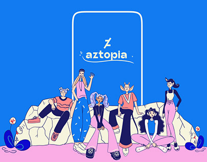 Aztopia_Blockchain based community_Ui Design