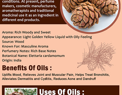 Natural Cedarwood Oils – Aromaaz International