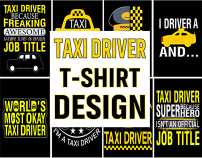 Taxi Driver T-Shirt Design