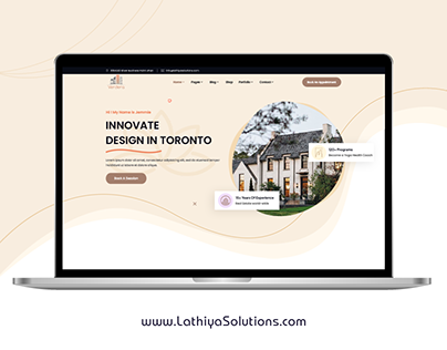 Real Estate Landing Page Design By Lathiya Solutions