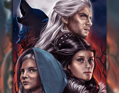 "The Witcher" Fanart Poster