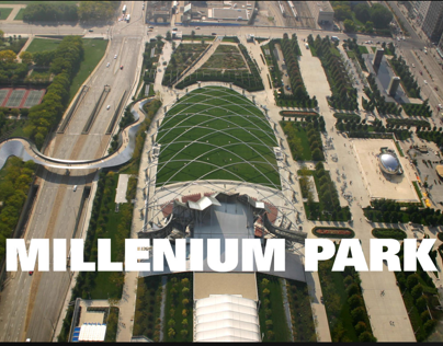 Millennium Park iPad Publication Concept