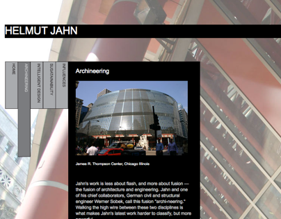 Helmut Jahn Website