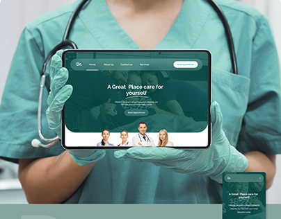 Dr. Healtcare Clinic Website