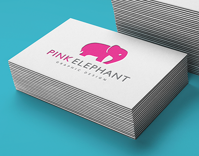 Pink Elephant Graphic Design