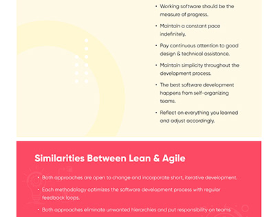 Lean Vs. Agile Methodology