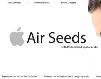 Air Seeds ( Conceptual Project for Apple AirPods. )