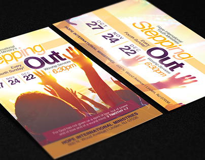 Stepping Out: Event Branding Package