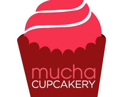 Logo Design: Mucha Cupcakery