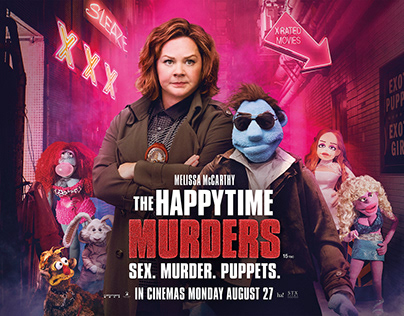 Happy Time Murders - Film Keyart