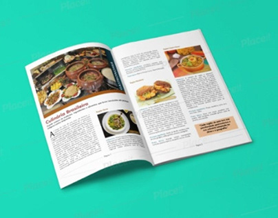 Diagramação de revista - Culinária (nov/2019)