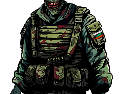 Airsoft Team Patch illustration
