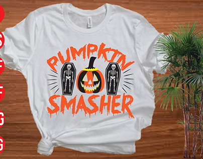 Pumpkin smasher SVG cut file